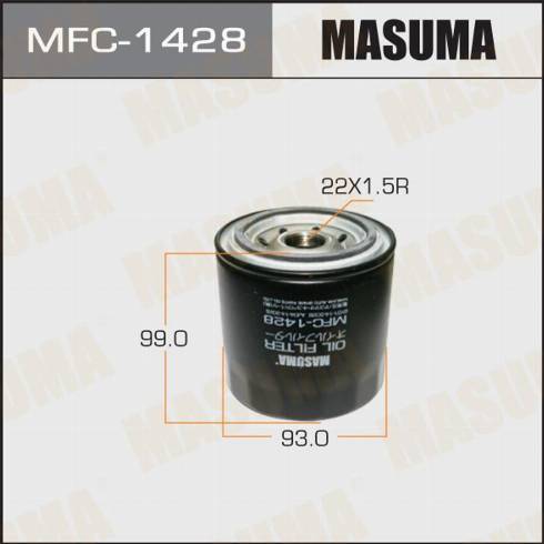 MASUMA MFC-1428 - Масляный фильтр abcparts.ee