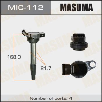 MASUMA MIC-112 - Катушка зажигания abcparts.ee