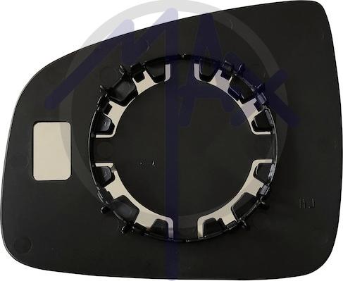 MAX MDL125-R - Зеркальное стекло, наружное зеркало abcparts.ee
