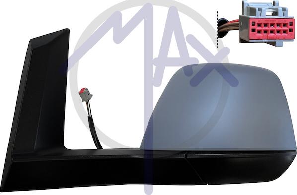 MAX MFD612-L - Наружное зеркало abcparts.ee