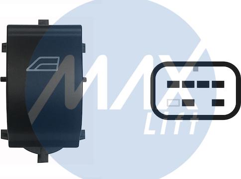 MAX SFD108 - Выключатель, стеклоподъемник abcparts.ee