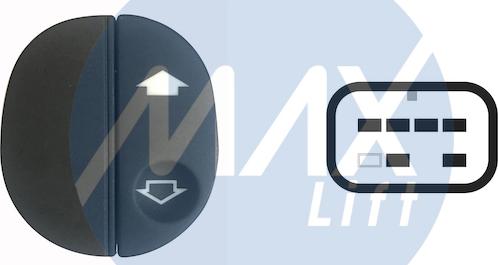 MAX SFD103 - Выключатель, стеклоподъемник abcparts.ee