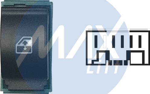 MAX SFT118 - Выключатель, стеклоподъемник abcparts.ee