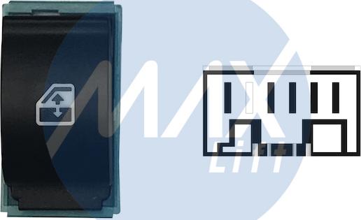 MAX SFT125 - Выключатель, стеклоподъемник abcparts.ee