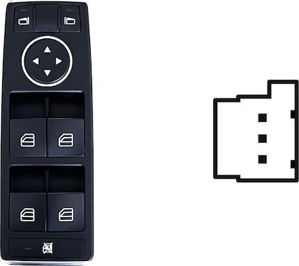 MAX SMB115 - Выключатель, стеклоподъемник abcparts.ee