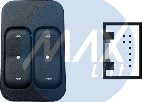 MAX SOP105 - Выключатель, стеклоподъемник abcparts.ee