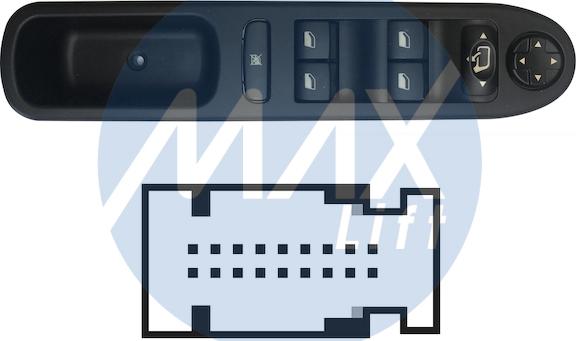 MAX SPG100 - Выключатель, стеклоподъемник abcparts.ee