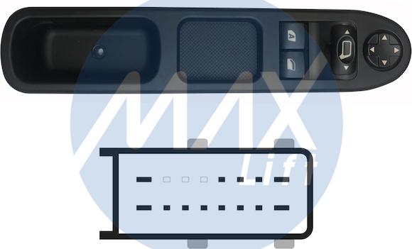 MAX SPG102 - Выключатель, стеклоподъемник abcparts.ee