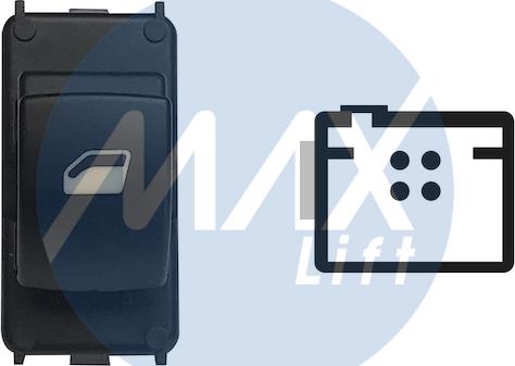 MAX SPG107 - Выключатель, стеклоподъемник abcparts.ee