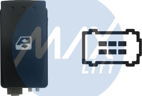MAX SRN104 - Выключатель, стеклоподъемник abcparts.ee