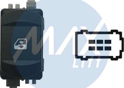MAX SRN116 - Выключатель, стеклоподъемник abcparts.ee