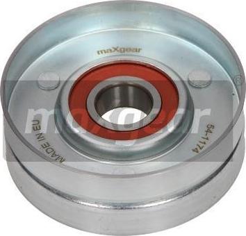 Maxgear 54-1174 - Ролик, поликлиновый ремень abcparts.ee