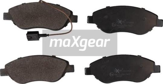 Maxgear 19-0904 - Тормозные колодки, дисковые, комплект abcparts.ee