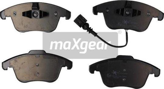 Maxgear 19-0906 - Тормозные колодки, дисковые, комплект abcparts.ee