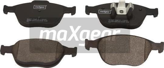 Maxgear 19-0657 - Тормозные колодки, дисковые, комплект abcparts.ee