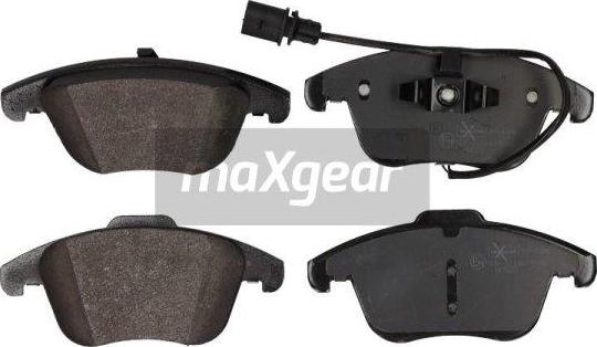 Maxgear 19-1996 - Тормозные колодки, дисковые, комплект abcparts.ee