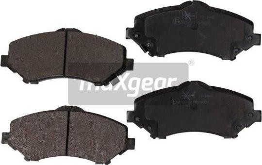 Maxgear 19-1468 - Тормозные колодки, дисковые, комплект abcparts.ee