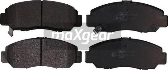 Maxgear 19-1422 - Тормозные колодки, дисковые, комплект abcparts.ee