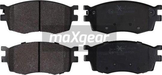 Maxgear 19-1139 - Тормозные колодки, дисковые, комплект abcparts.ee