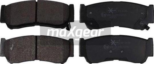 Maxgear 19-1136 - Тормозные колодки, дисковые, комплект abcparts.ee