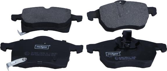 Maxgear 19-3649 - Тормозные колодки, дисковые, комплект abcparts.ee
