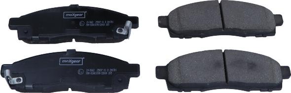 Maxgear 19-3662 - Тормозные колодки, дисковые, комплект abcparts.ee