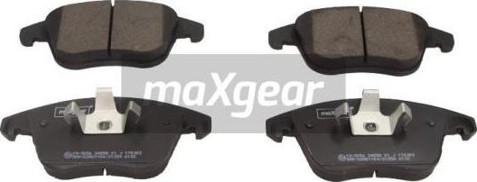 Maxgear 19-3056 - Тормозные колодки, дисковые, комплект abcparts.ee