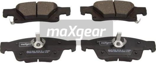 Maxgear 19-3022 - Тормозные колодки, дисковые, комплект abcparts.ee