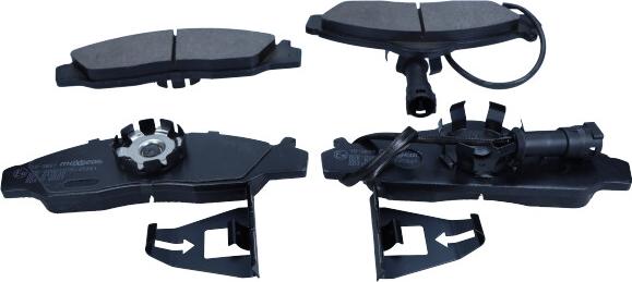 Maxgear 19-3897 - Тормозные колодки, дисковые, комплект abcparts.ee