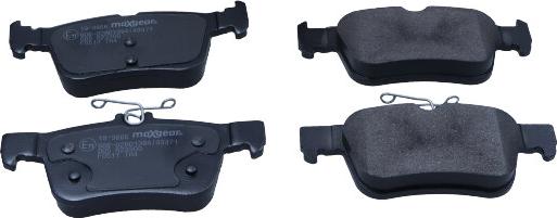 Maxgear 19-3866 - Тормозные колодки, дисковые, комплект abcparts.ee