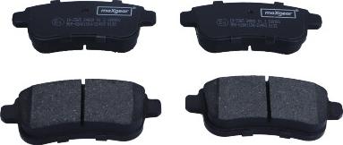 Maxgear 19-3365 - Тормозные колодки, дисковые, комплект abcparts.ee