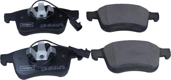 Maxgear 19-3367 - Тормозные колодки, дисковые, комплект abcparts.ee