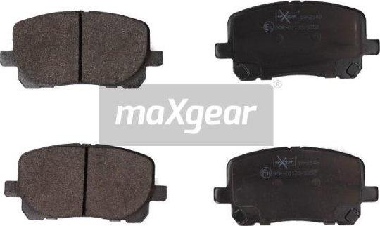 Maxgear 19-2148 - Тормозные колодки, дисковые, комплект abcparts.ee
