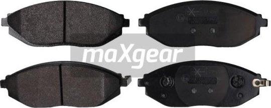 Maxgear 19-2168 - Тормозные колодки, дисковые, комплект abcparts.ee