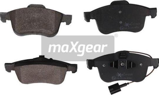 Maxgear 19-2125 - Тормозные колодки, дисковые, комплект abcparts.ee