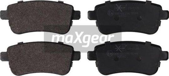 Maxgear 19-2126 - Тормозные колодки, дисковые, комплект abcparts.ee