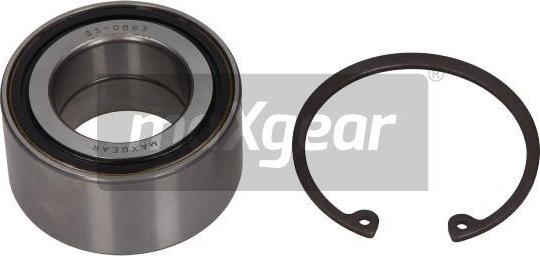Maxgear 33-0863 - Комплект подшипника, ступицы колеса abcparts.ee