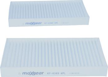 Maxgear 26-2009 - Фильтр воздуха в салоне abcparts.ee