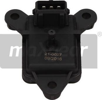 Maxgear 21-0027 - Датчик, давление во впускной трубе abcparts.ee