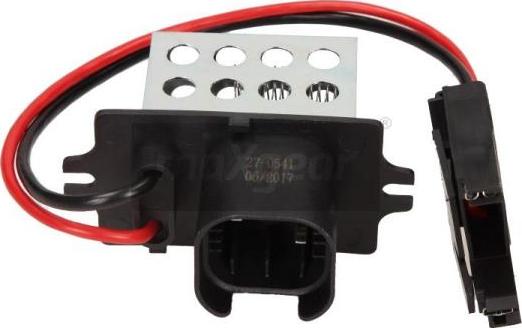 Maxgear 27-0541 - Сопротивление, реле, вентилятор салона abcparts.ee