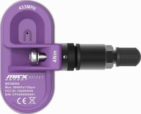 MaxSensor MXSB002 - Rattaandur, rehvirõhu kontrollsüsteem abcparts.ee