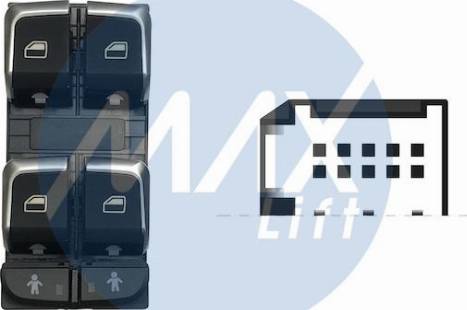 MAX SAD107 - Выключатель, стеклоподъемник abcparts.ee