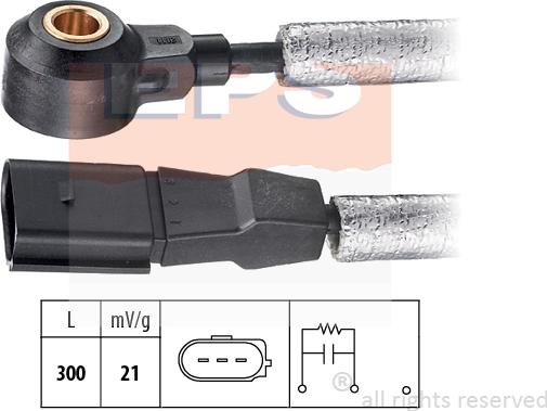 MDR EPS-1957 111 - Датчик детонации abcparts.ee