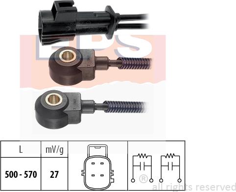 MDR EPS-1957 131 - Датчик детонации abcparts.ee