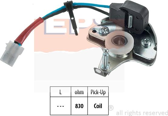 MDR EPS-1930 180 - Датчик, импульс зажигания abcparts.ee