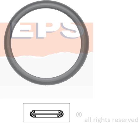 MDR EPS-1890 598 - Прокладка, термостат abcparts.ee