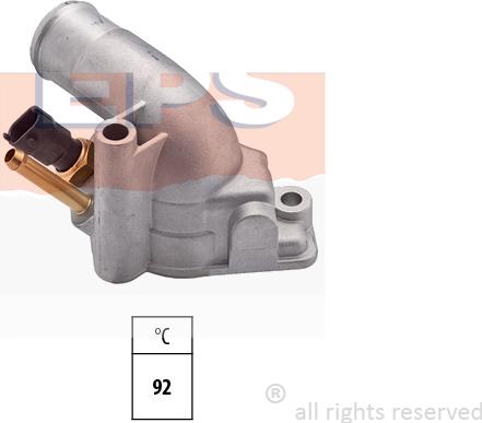 MDR EPS-1880 350 - Термостат охлаждающей жидкости / корпус abcparts.ee