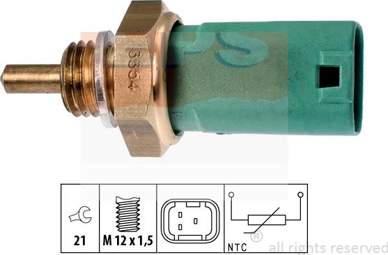 MDR EPS-1830 354 - Датчик температуры ОЖ, охлаждающей жидкости abcparts.ee
