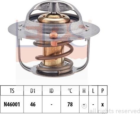 MDR EPS-1879 994S - Термостат охлаждающей жидкости / корпус abcparts.ee
