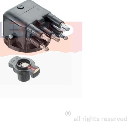 MDR EPS-1315 087 - Крышка распределителя зажигания abcparts.ee